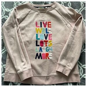 Pale pink Boden Sweater Sz Small